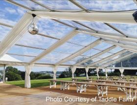 Taddle Farm - Clear PVC Roofs